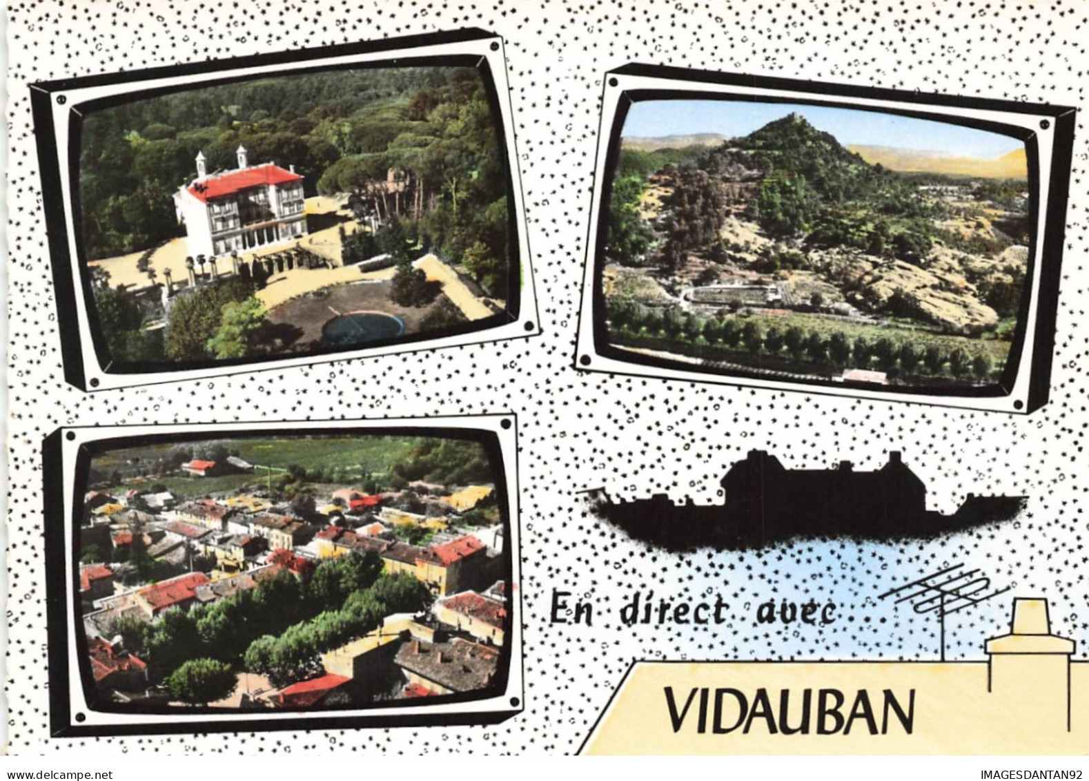 83 VIDAUBAN AM#DC1065 MULTI-VUES DE LA VILLE - Vidauban