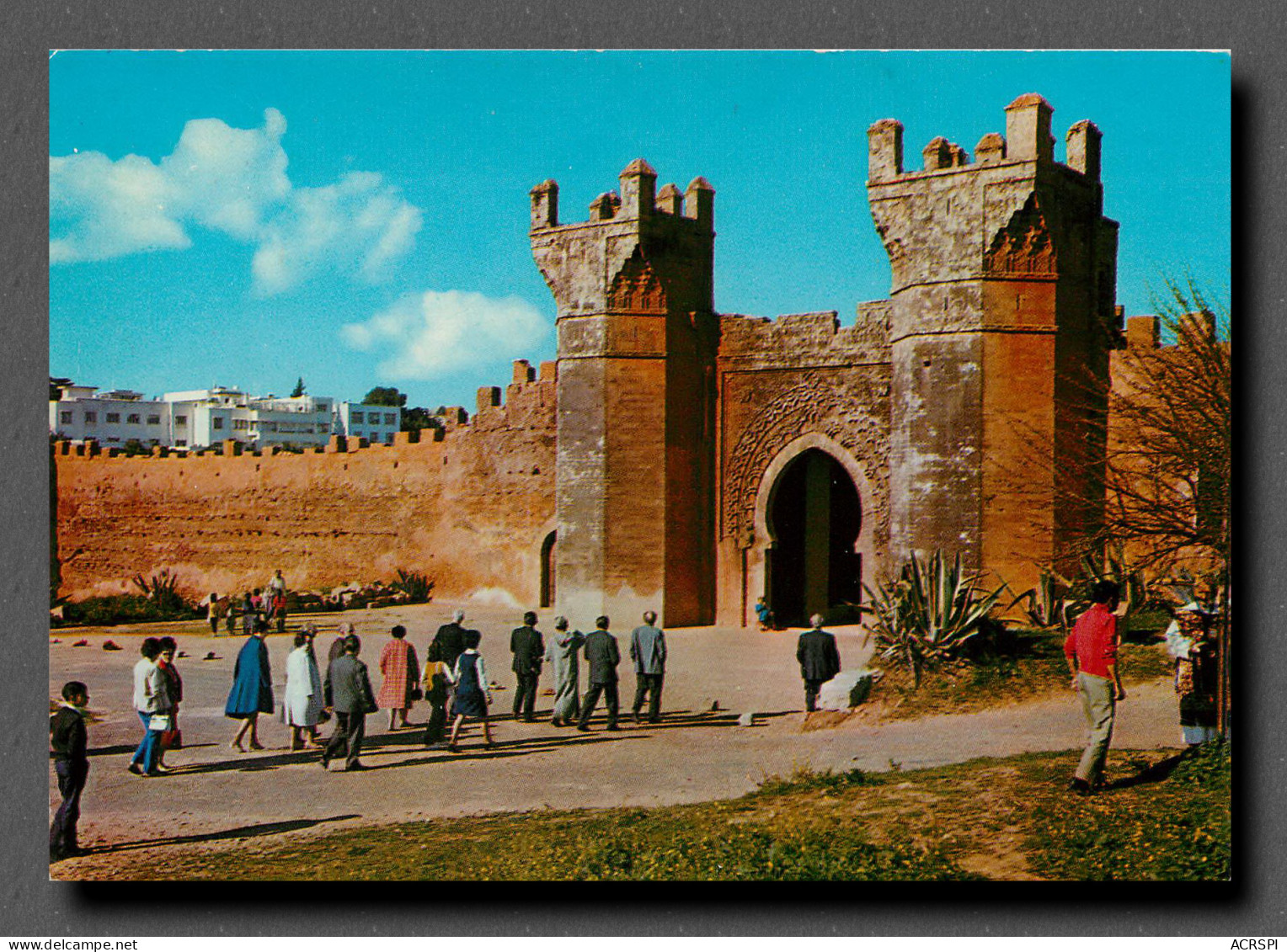 MAROC  RABAT Bab Chellah  (scan Recto-verso) PFRCR00036P - Rabat