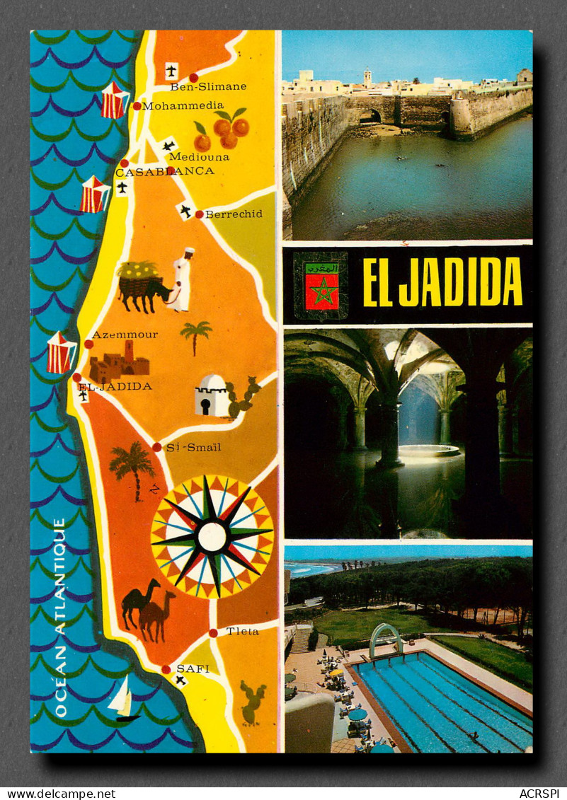 MAROC  El Jadida  (scan Recto-verso) PFRCR00036P - World