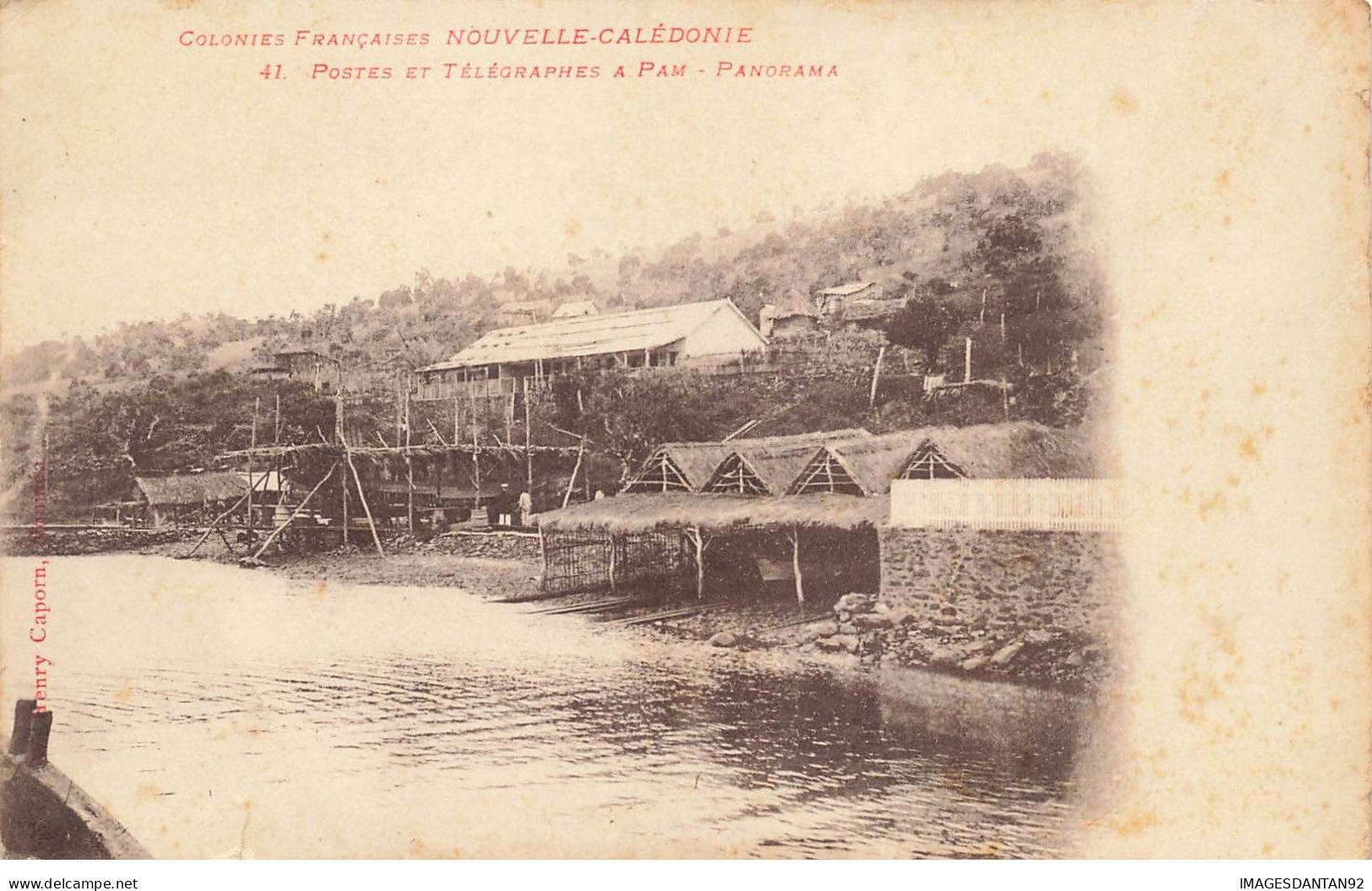 NOUVELLE CALEDONIE #FG54933 POSTES ET TELEGRAPHES A PAM - Nouvelle-Calédonie