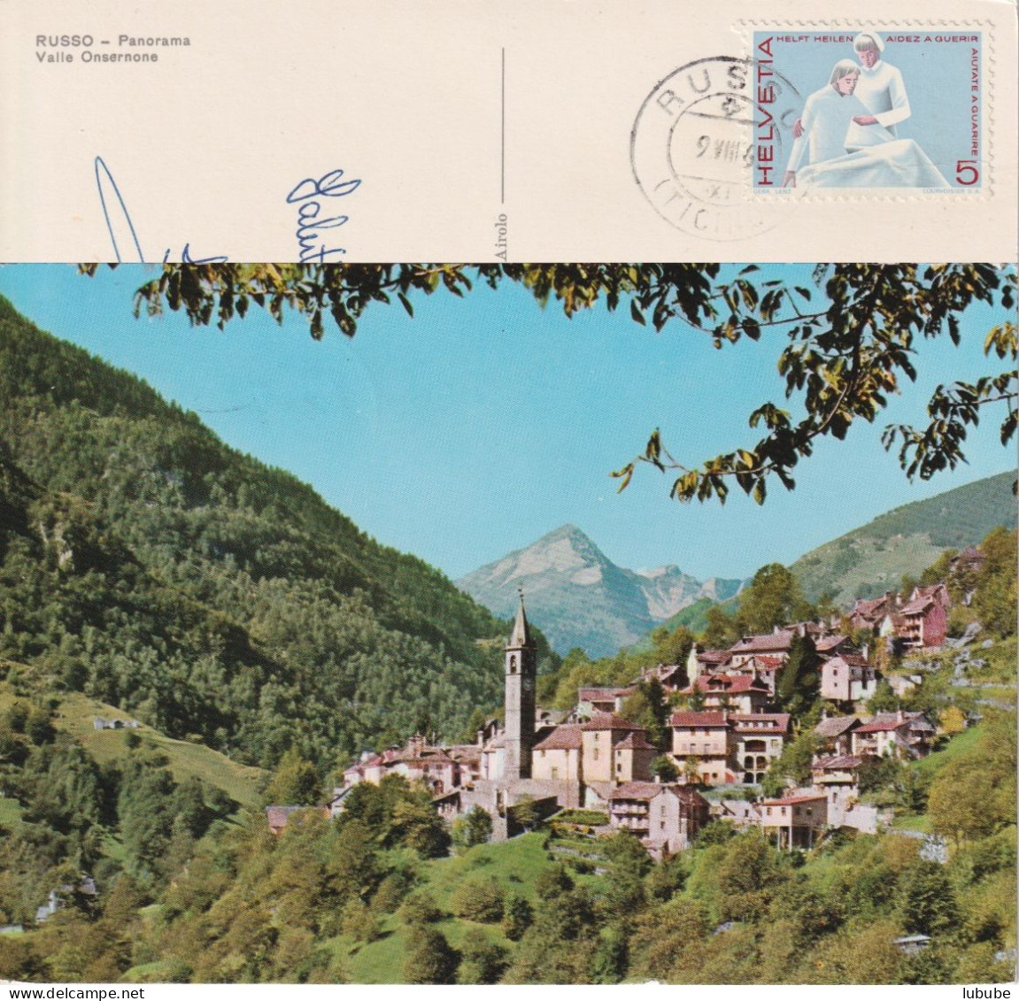 Russo (Valle Onsernone) - Panorama        1965 - Onsernone