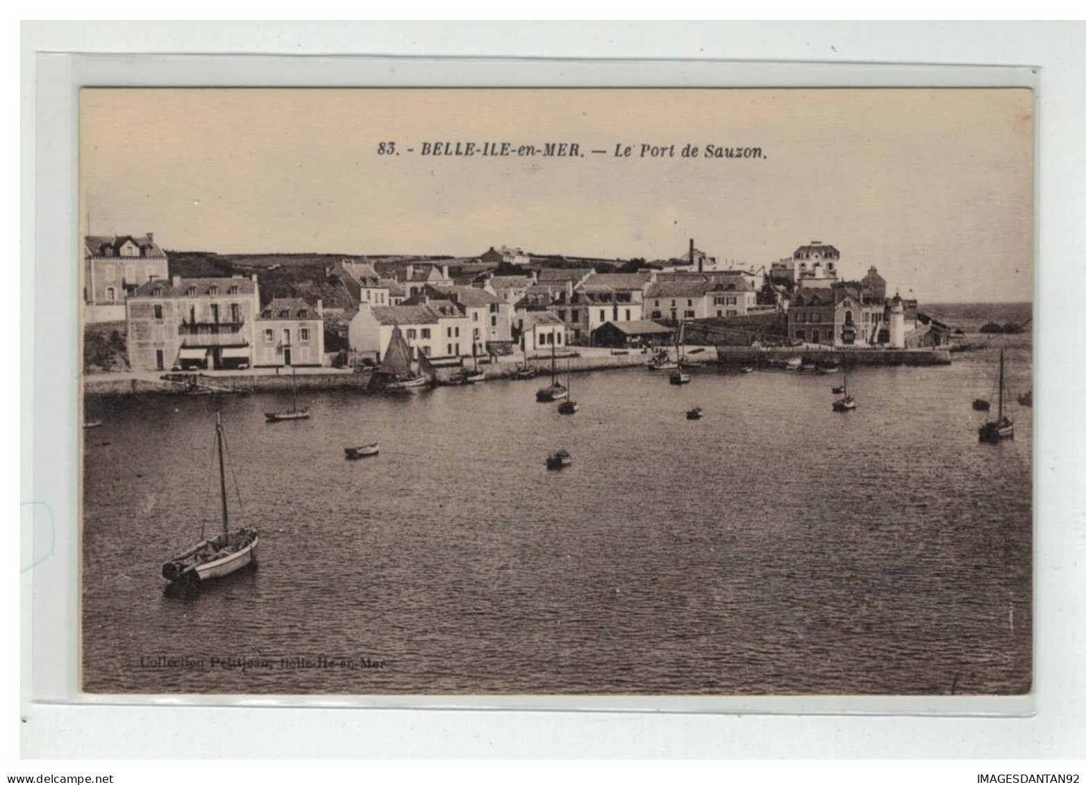 56 BELLE ILE EN MER LE PORT DE SAUZON - Belle Ile En Mer