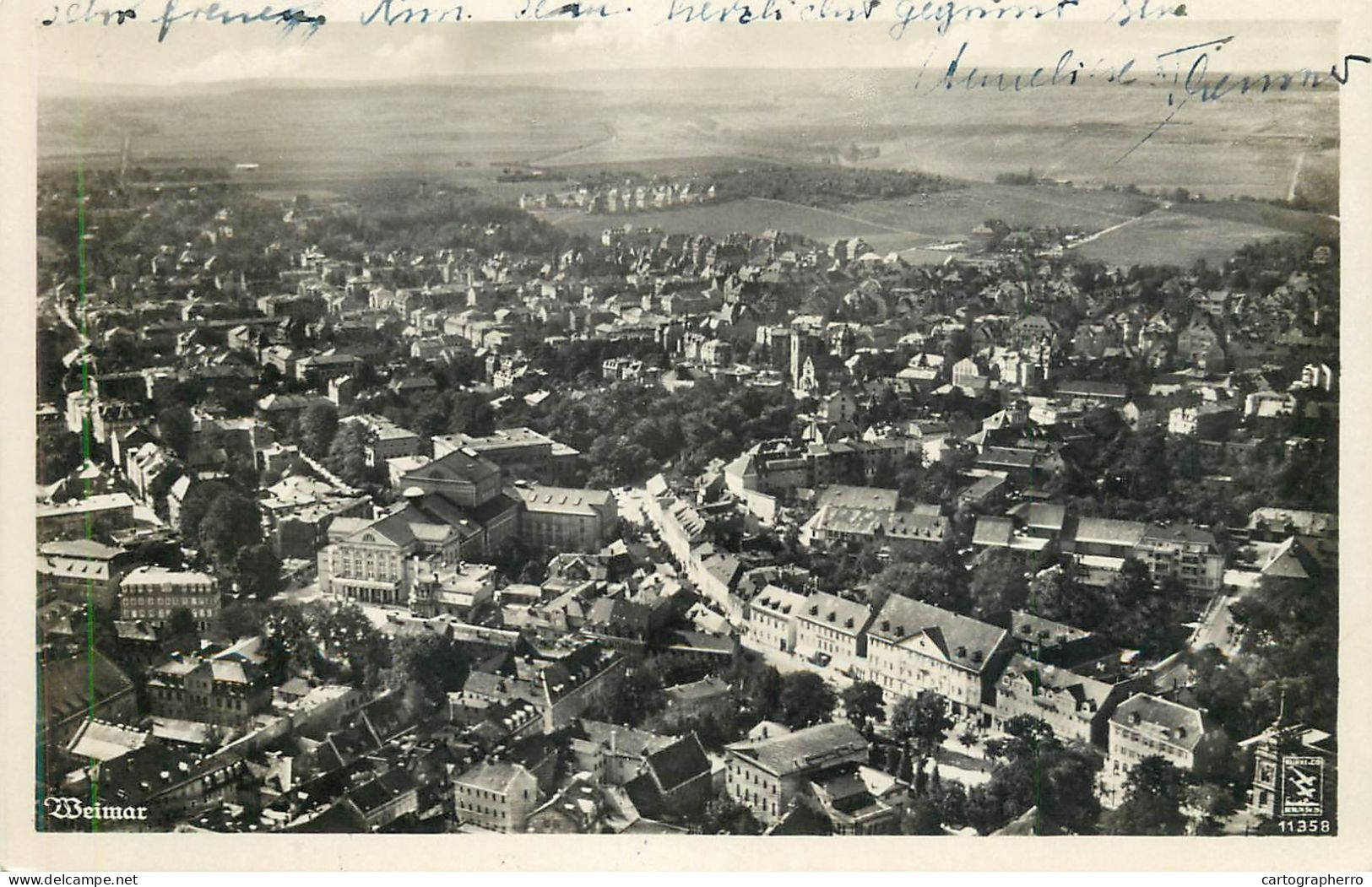 Germany Weimar Panoramic View - Weimar