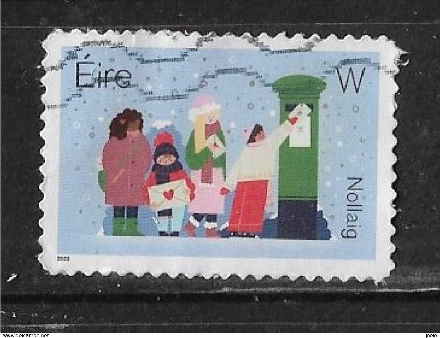 IRELAND 2023 XMAS W RATE - Used Stamps