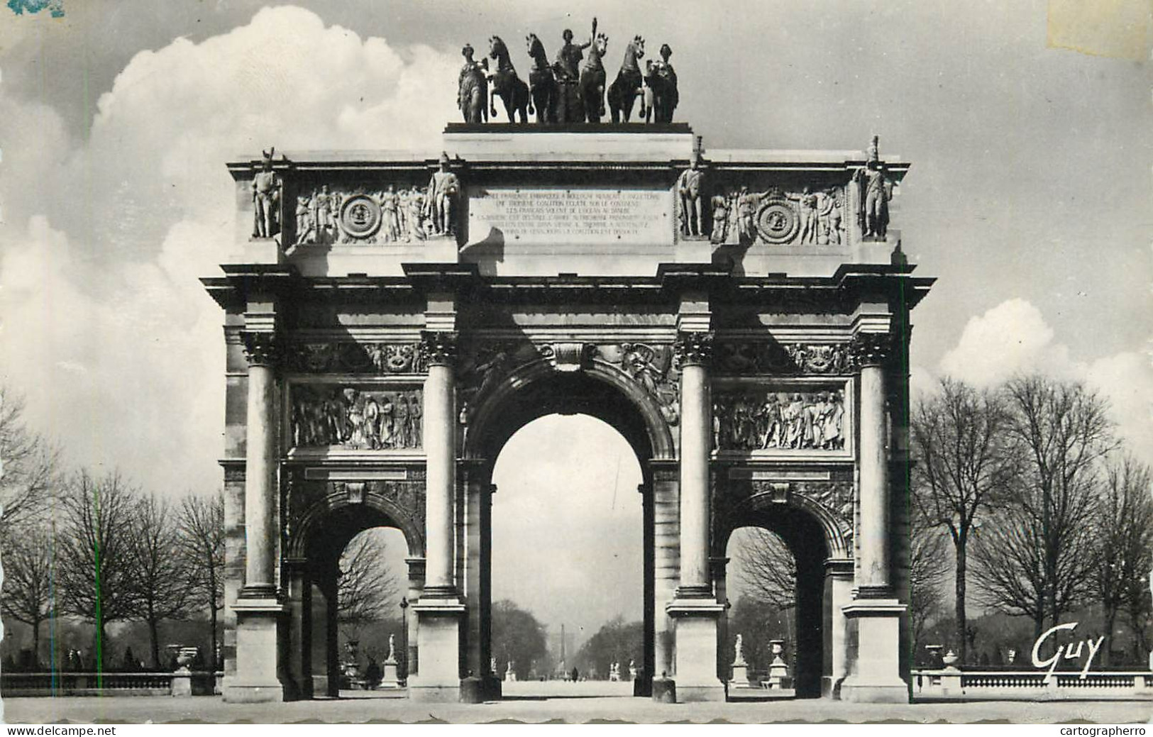 France Paris Arc De Triomphe Du Carrousel - Arc De Triomphe