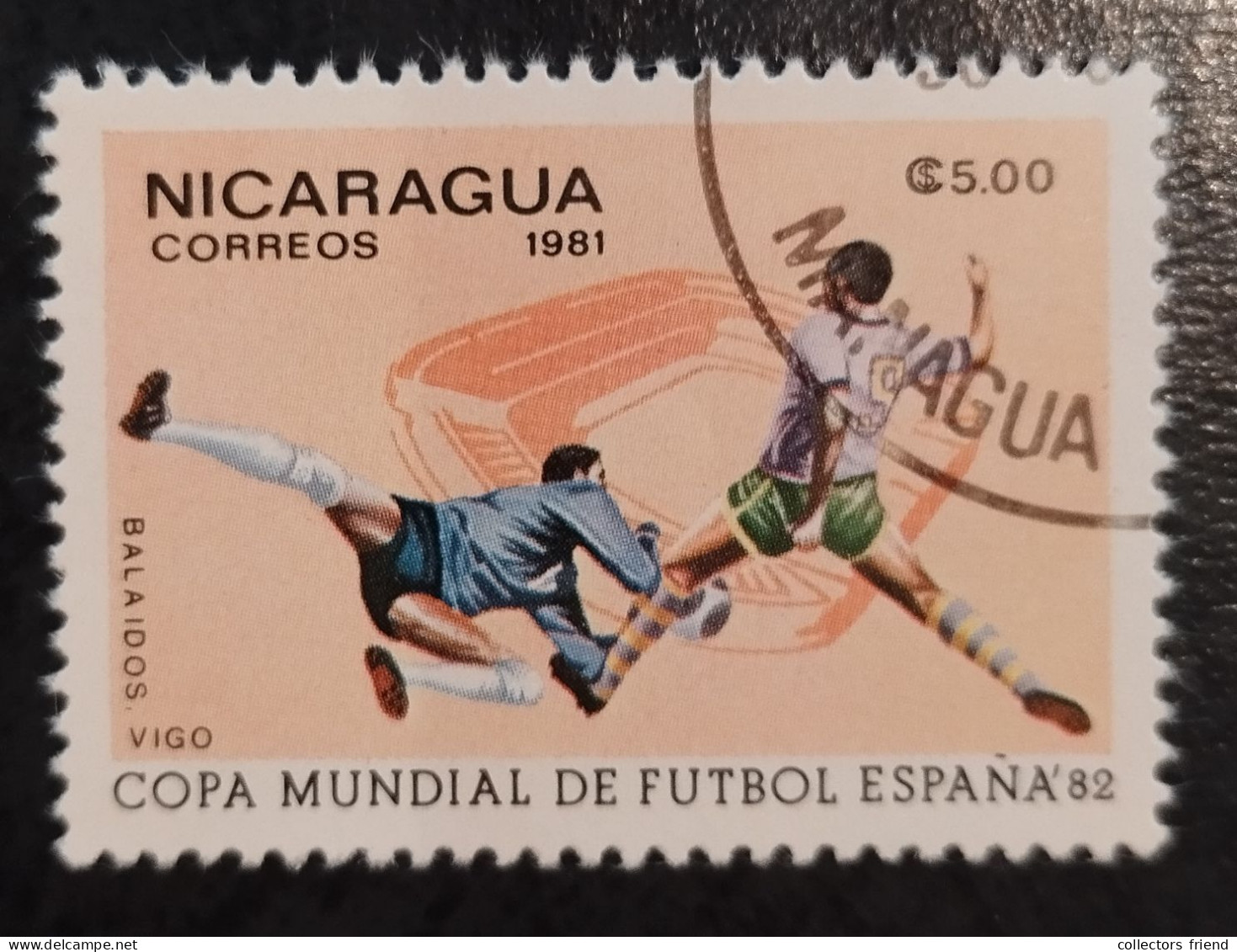 Nicaragua - 1981 - FOOTBALL FUSSBALL SOCCER - Used - 1982 – Spain