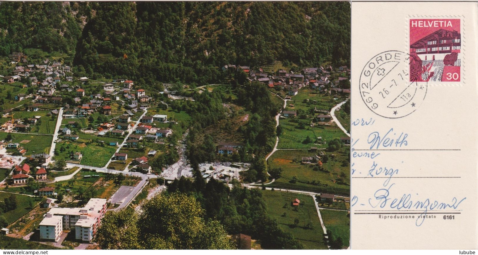 Gordevio - Valle Maggia        Ca. 1970 - Avegno Gordevio