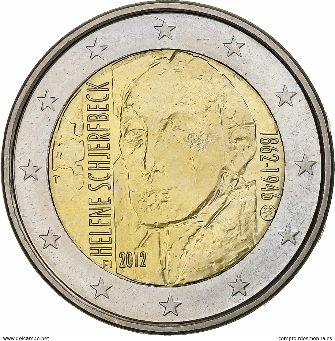 Finlande, 2 Euro, 2012, Vantaa, Bimétallique, SPL, KM:182 - Finland