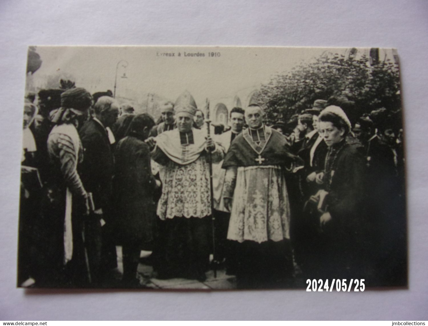 LOURDES (Haute Pyrénées) EVREUX A LOURDES 1910 LOT DE 4 CPA - Lourdes