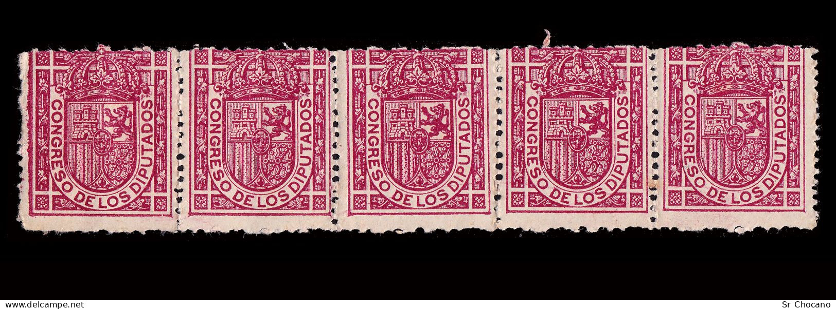 España.1896-98.Escudo.Edifil 230, Blq 5.MNH - Unused Stamps