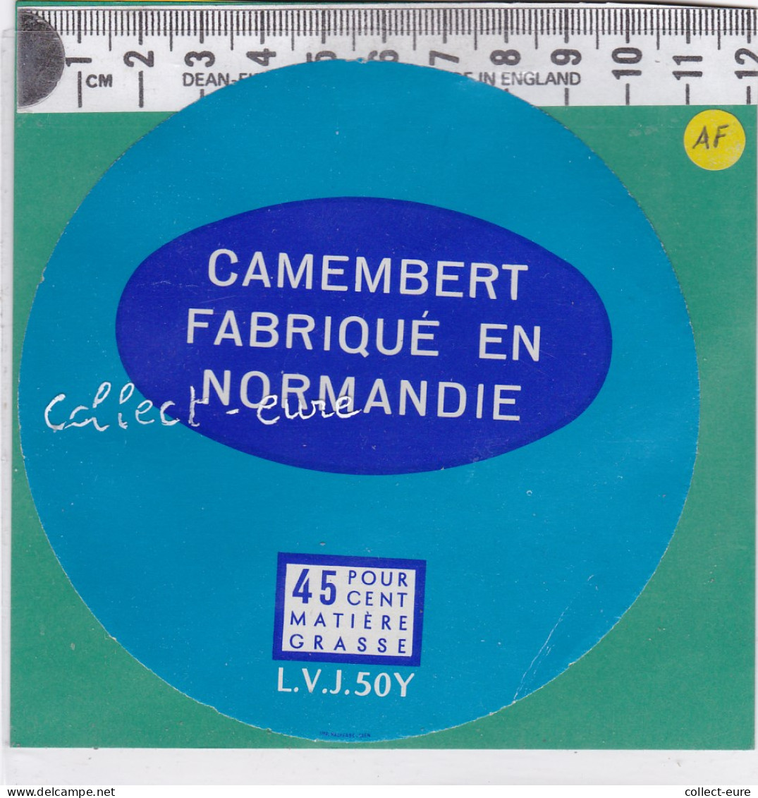 C902 FROMAGE CAMEMBERT L. V. J. QUIBOU MANCHE - Fromage