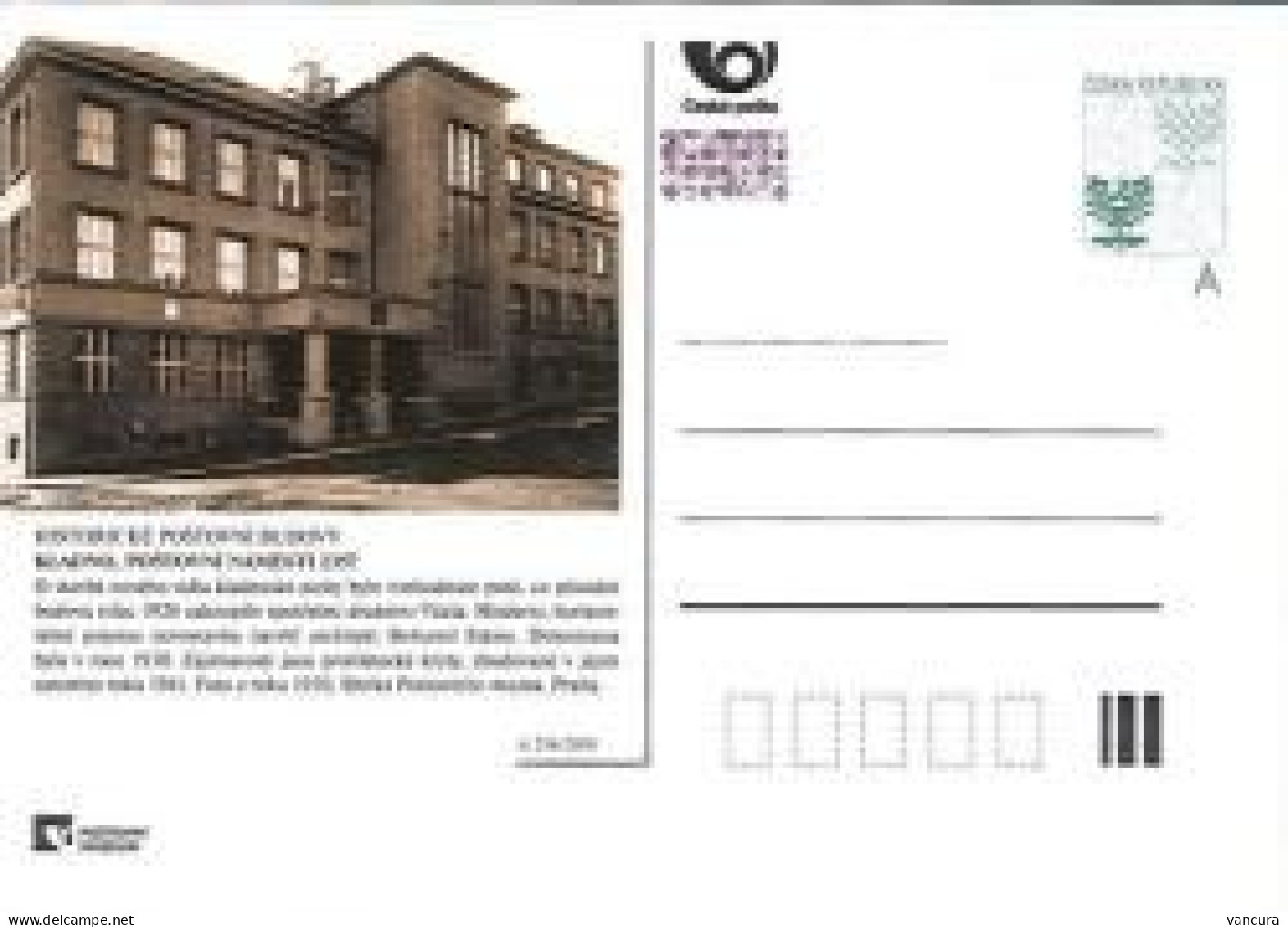 CDV 180 A Czech Republic Historical Postal Buildings 2018 Theresienstadt Postoffice And 7 More - Altri & Non Classificati