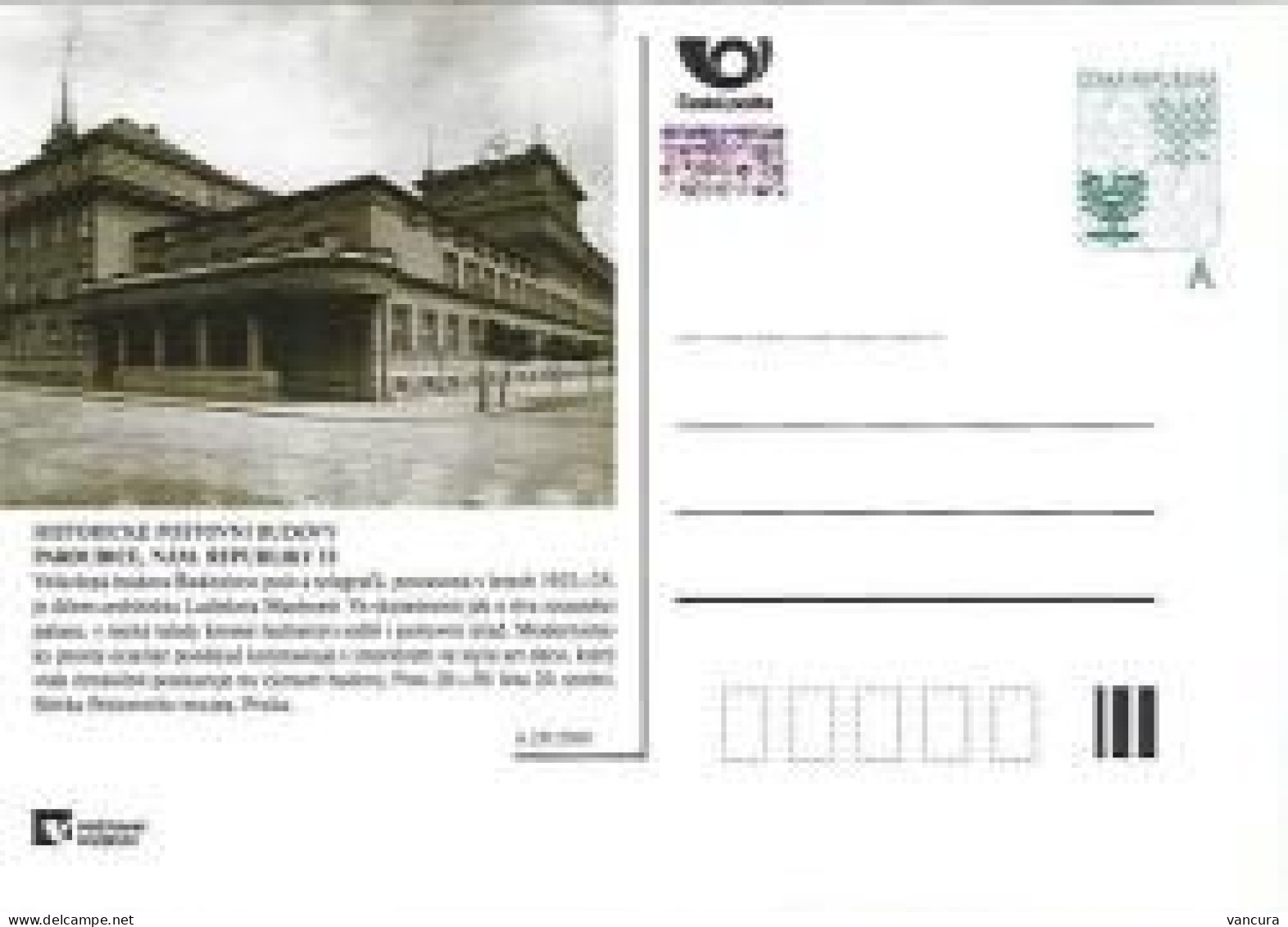 CDV 180 A Czech Republic Historical Postal Buildings 2018 Theresienstadt Postoffice And 7 More - Altri & Non Classificati