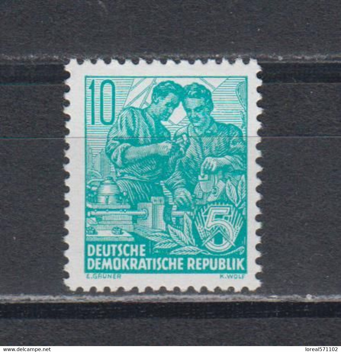 DDR  1953 Mich.Nr.409 XII ** Geprüft Schönherr BPP - Ungebraucht