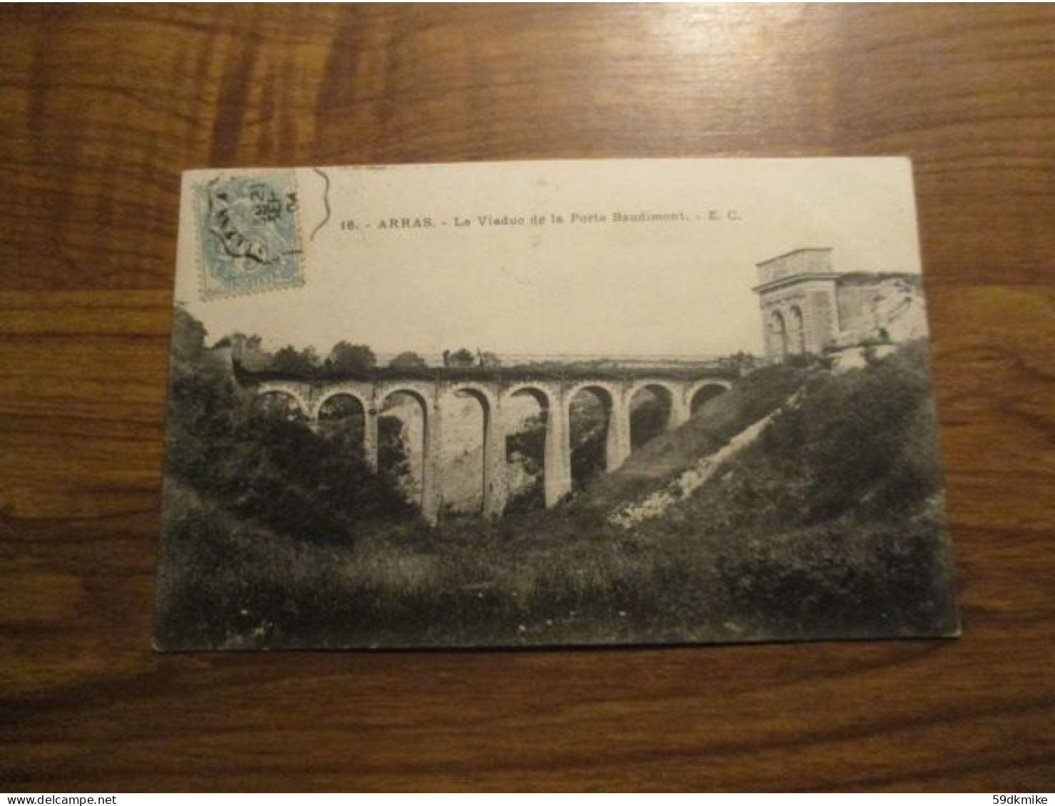 CPA Arras - Le Viaduc De La Porte Baudimont - Arras