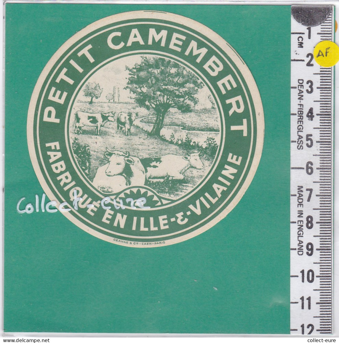 C917 FROMAGE PETIT CAMEMBERT ILLE ET VILAINE 4 VACHES  - Fromage