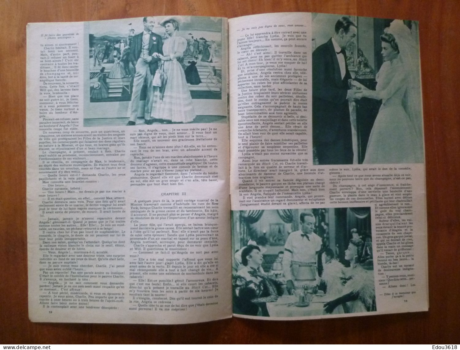 Revue Film Complet n° 411 La belle de New-York avec Fred Astaire Vera Ellen Marjorie Main Keenan Wynn 1953
