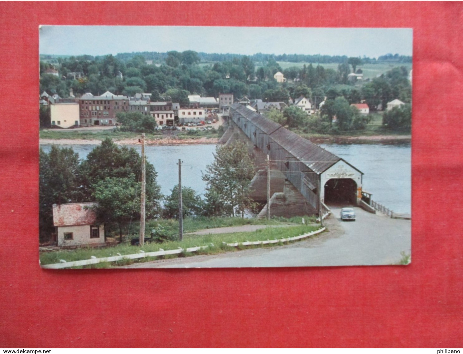 Longest Covered Bridge In World Hartland.  > New Brunswick >   Canada > New Brunswick >    Ref 6364 - Sonstige & Ohne Zuordnung