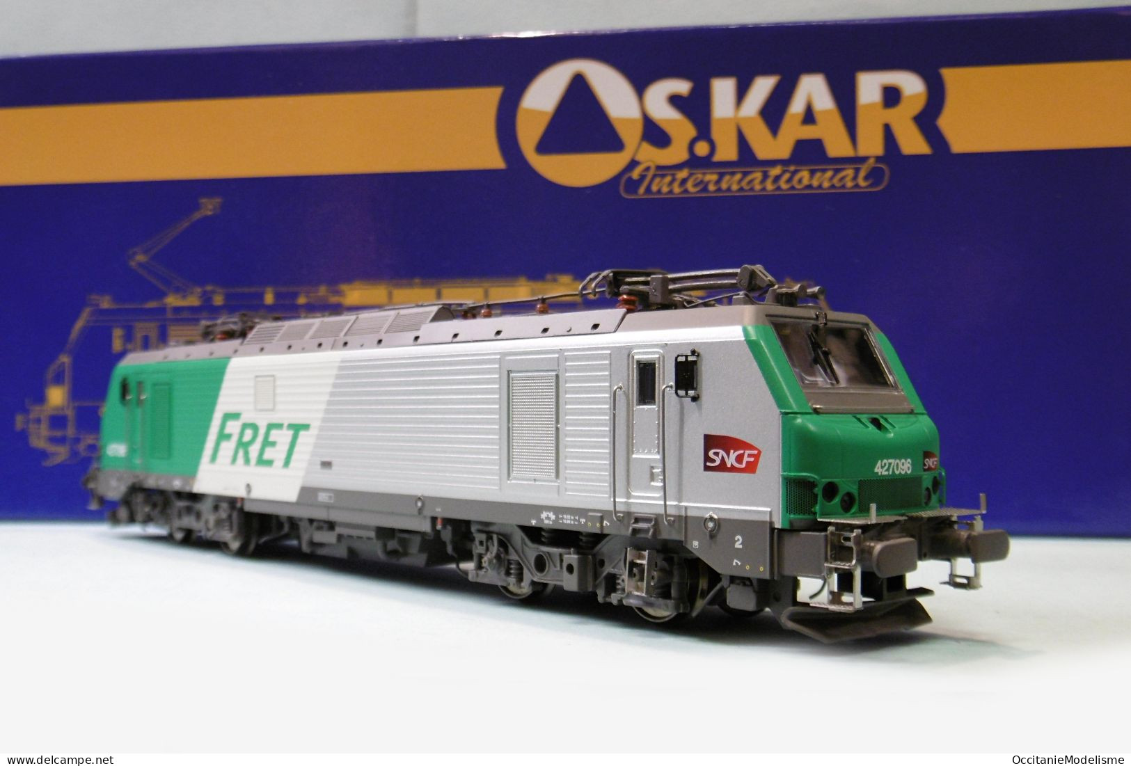 Oskar - Locomotive Electrique BB 427096 FRET SNCF Réf. OS2701 Neuf NBO HO 1/87 - Loks