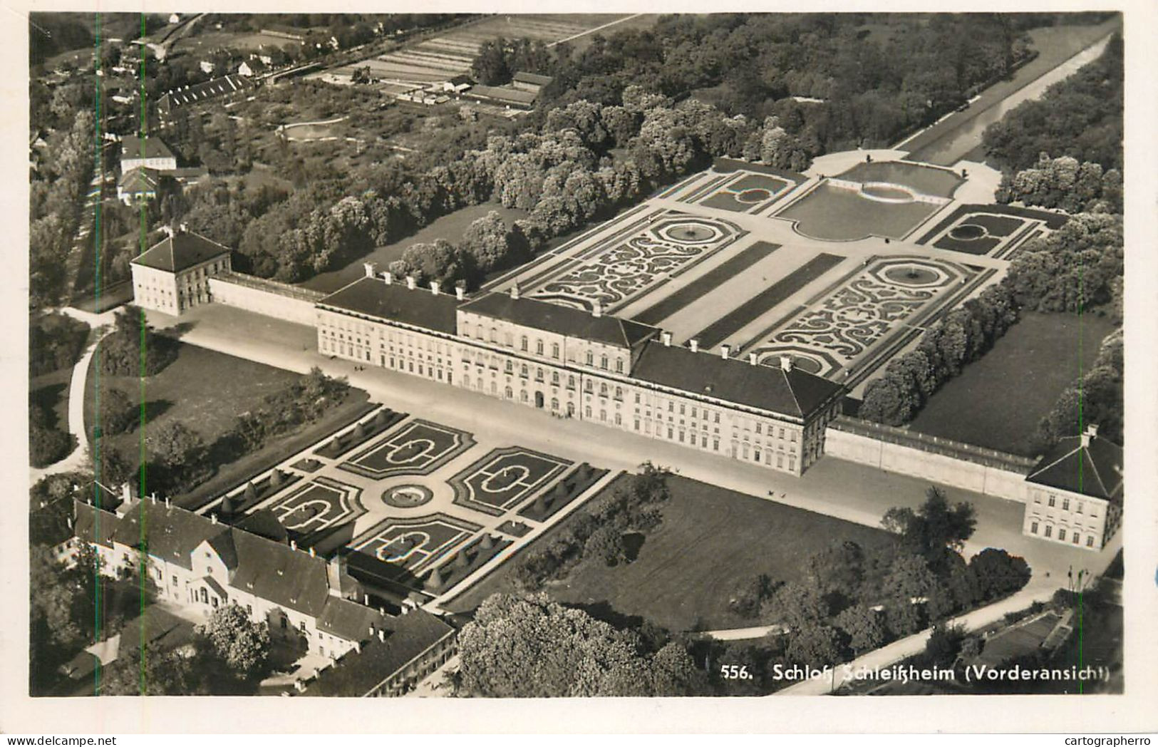 Germany Schloos Schleisseim Aerial View - Sonstige & Ohne Zuordnung