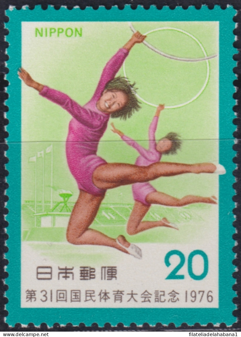 F-EX48264 JAPAN NIPPON MNH 1976 SPORT GYMNASTICS.  - Gymnastique