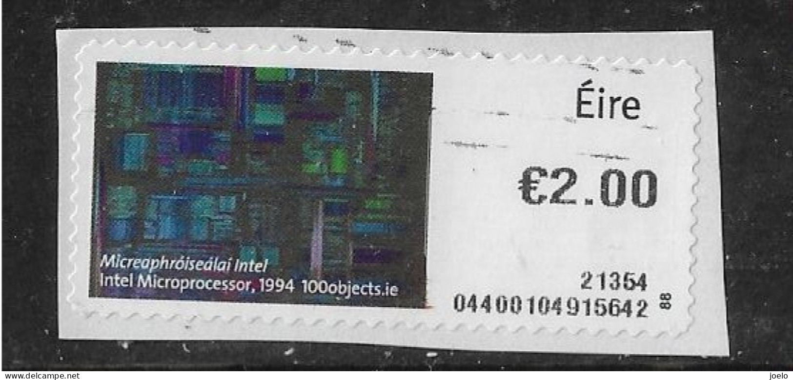 IRELAND 2022 POST  & GO INTEL MICROPROCESSOR 1994 - Used Stamps