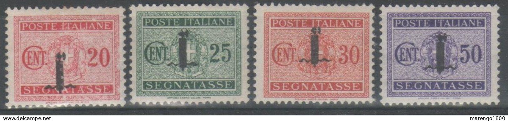 ITALIA 1944 - RSI - Lotto 4 Segnatasse * - Segnatasse