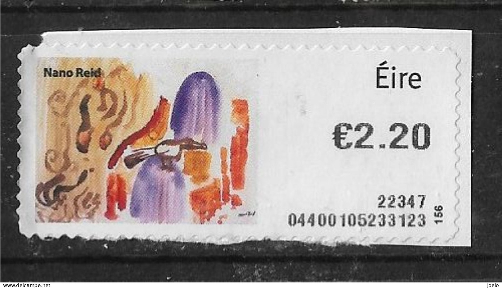 IRELAND 2023 POST  & GO NANO REID - Used Stamps