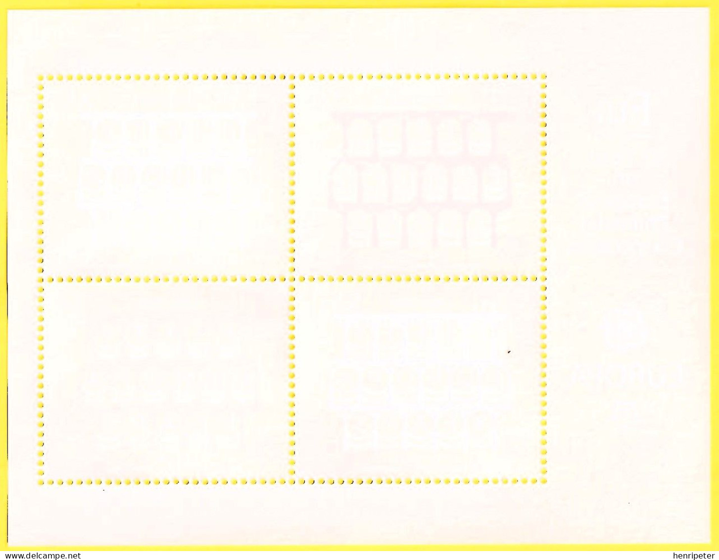 Bloc-feuillet Neuf** - 50 Ans De Coopération Philatélique Européenne - N° BF48 (Yvert) - Fidji 2005 - Fidji (1970-...)