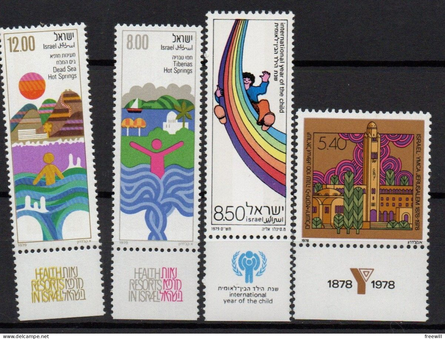Israël 1979  Timbres Divers Mixed Issue MNH - Nuovi (con Tab)