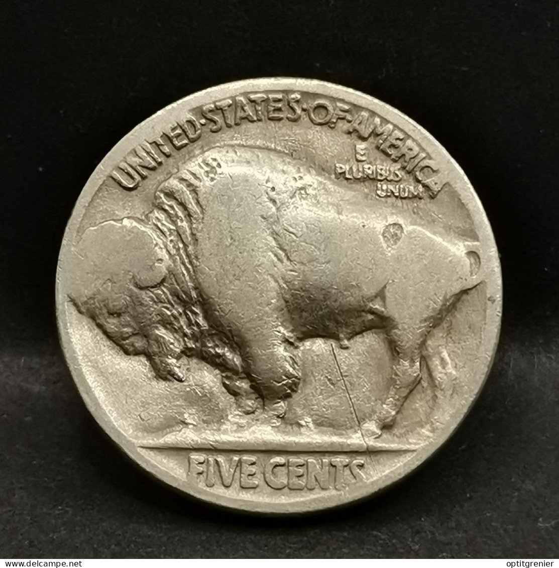 5 CENTS BUFFALO NICKEL 1935 USA ( BISON & TETE D'INDIEN ) - 1913-1938: Buffalo