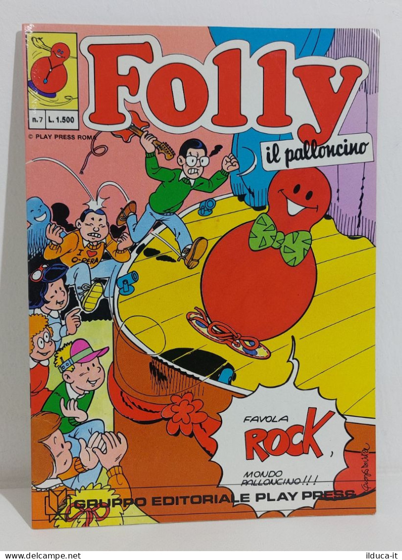 I117117 FOLLY Il Palloncino N. 7 - Play Press 1986 - Humor