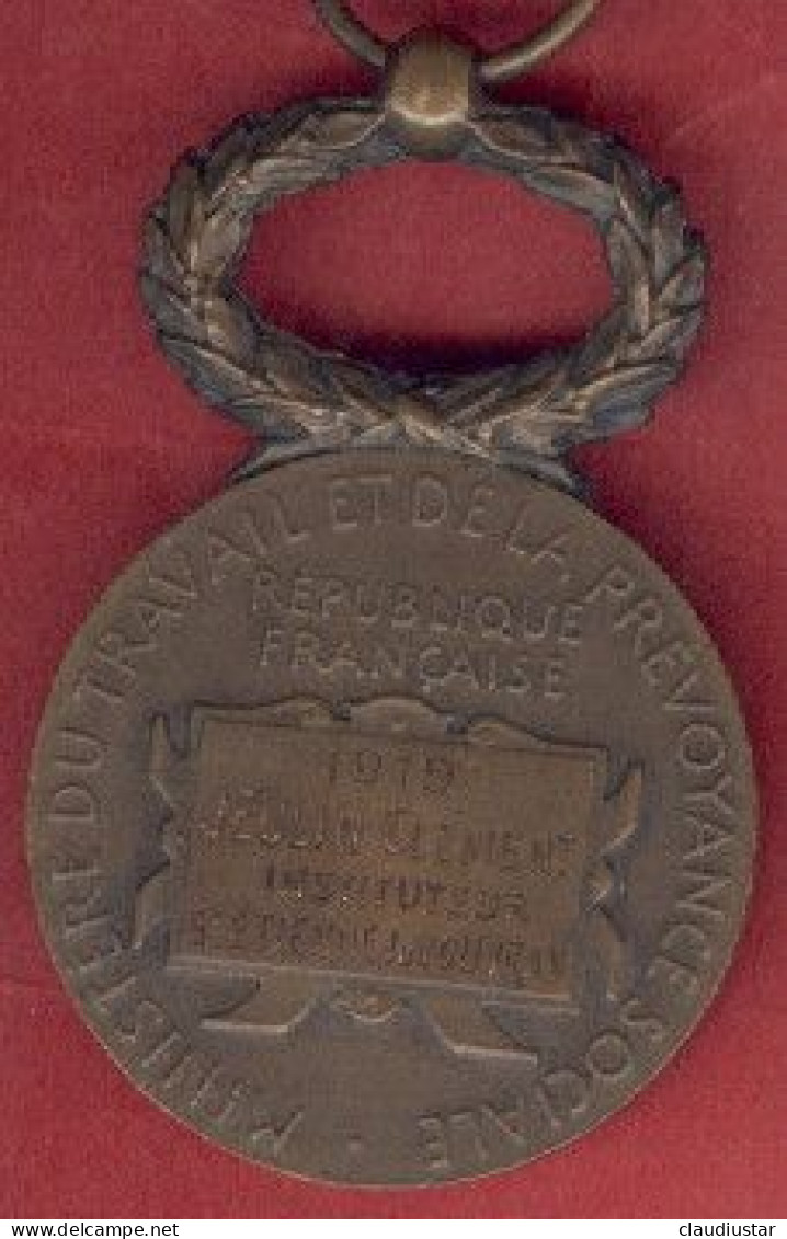 ** MEDAILLE  SECOURS  MUTUELS  1919 ** - Sonstige & Ohne Zuordnung