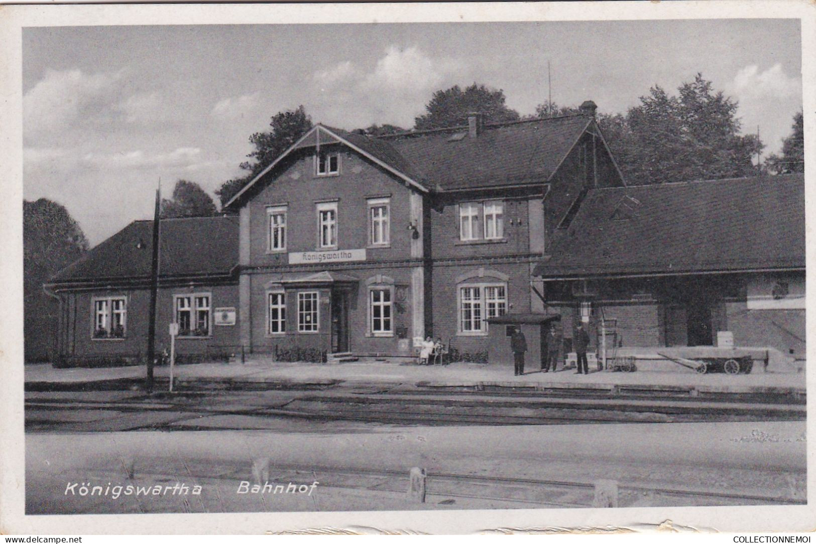 JE PENSE QUE C'EST LA GARE De KONIGSWARTHA ,à Vous De Decider - Lohsa