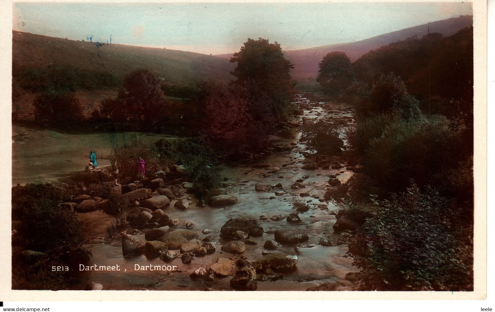 CO58. Vintage Postcard. Dartmeet. Devon. River View - Sonstige & Ohne Zuordnung