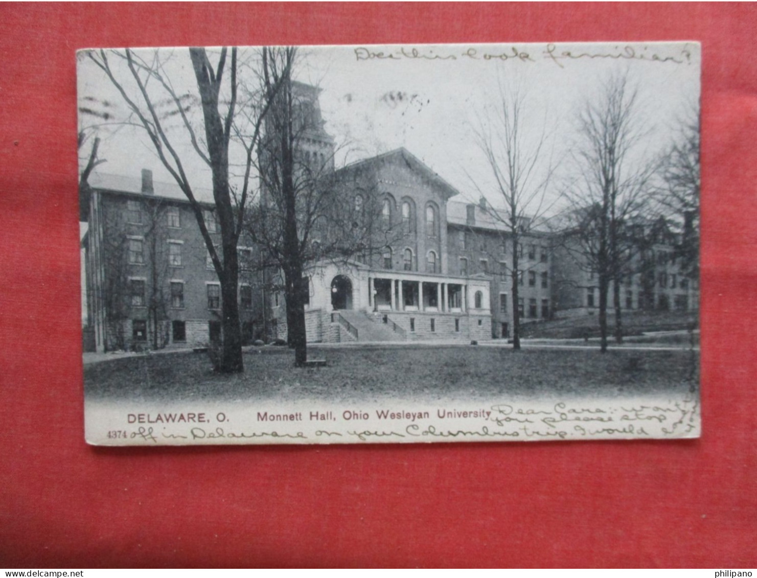 Wesleyan University. Delaware. Ohio      Ref 6364 - Other & Unclassified