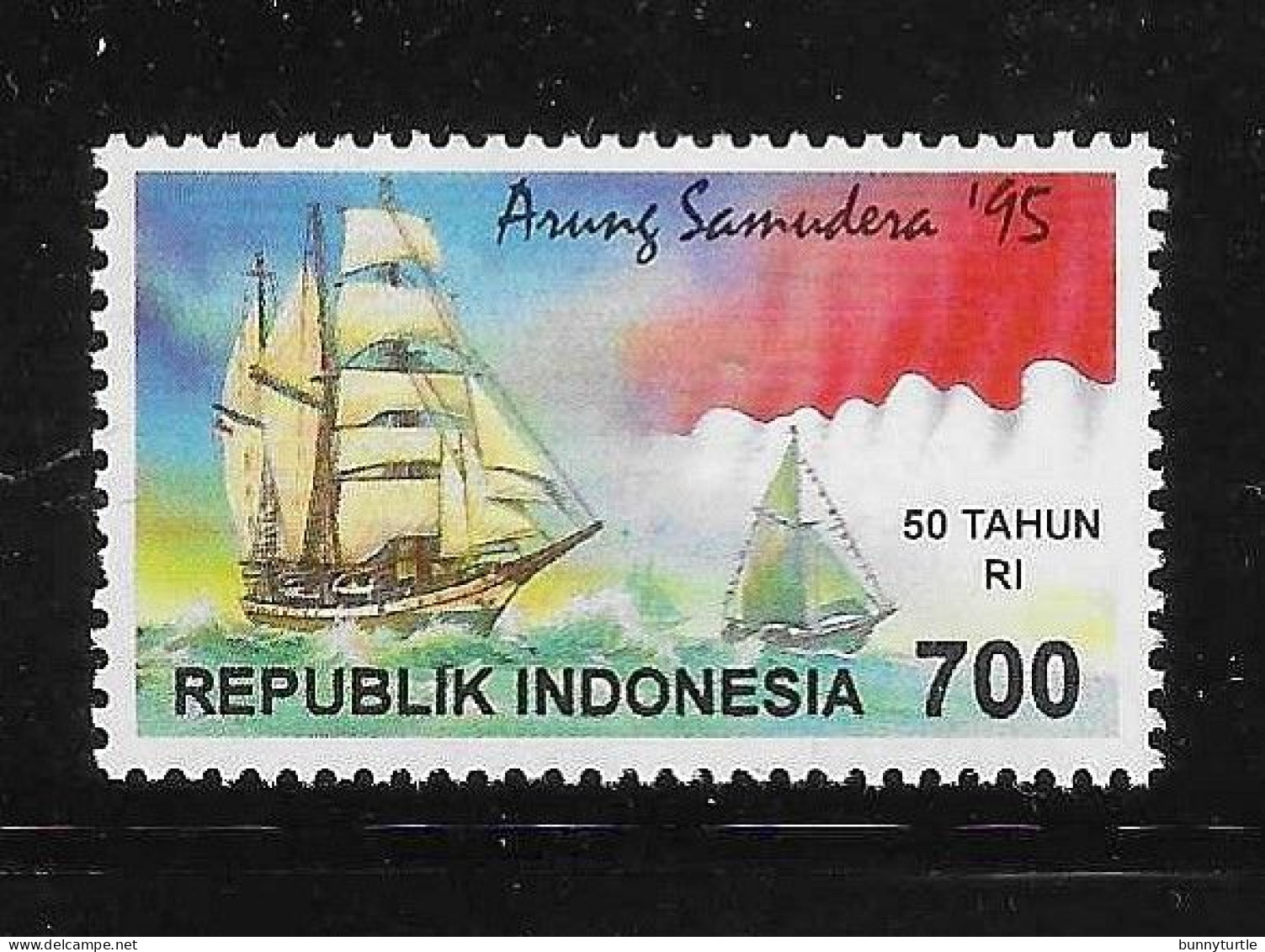 Indonesia 1995 Sailing Ships Sail Ship MNH - Indonesia