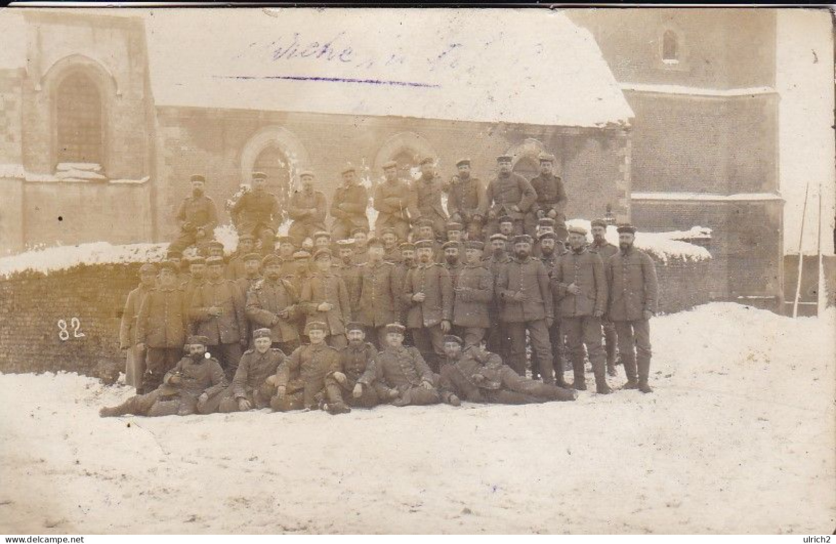 AK Foto Gruppe Deutsche Soldaten   - 1915 (68405) - War 1914-18