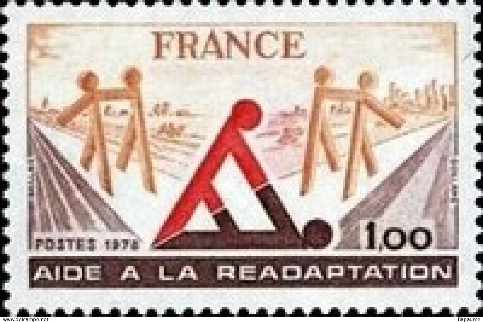 France - Yvert & Tellier N°2023 - Aide à La Réadaptation - Neuf** NMH Cote Catalogue 0,70€ - Unused Stamps