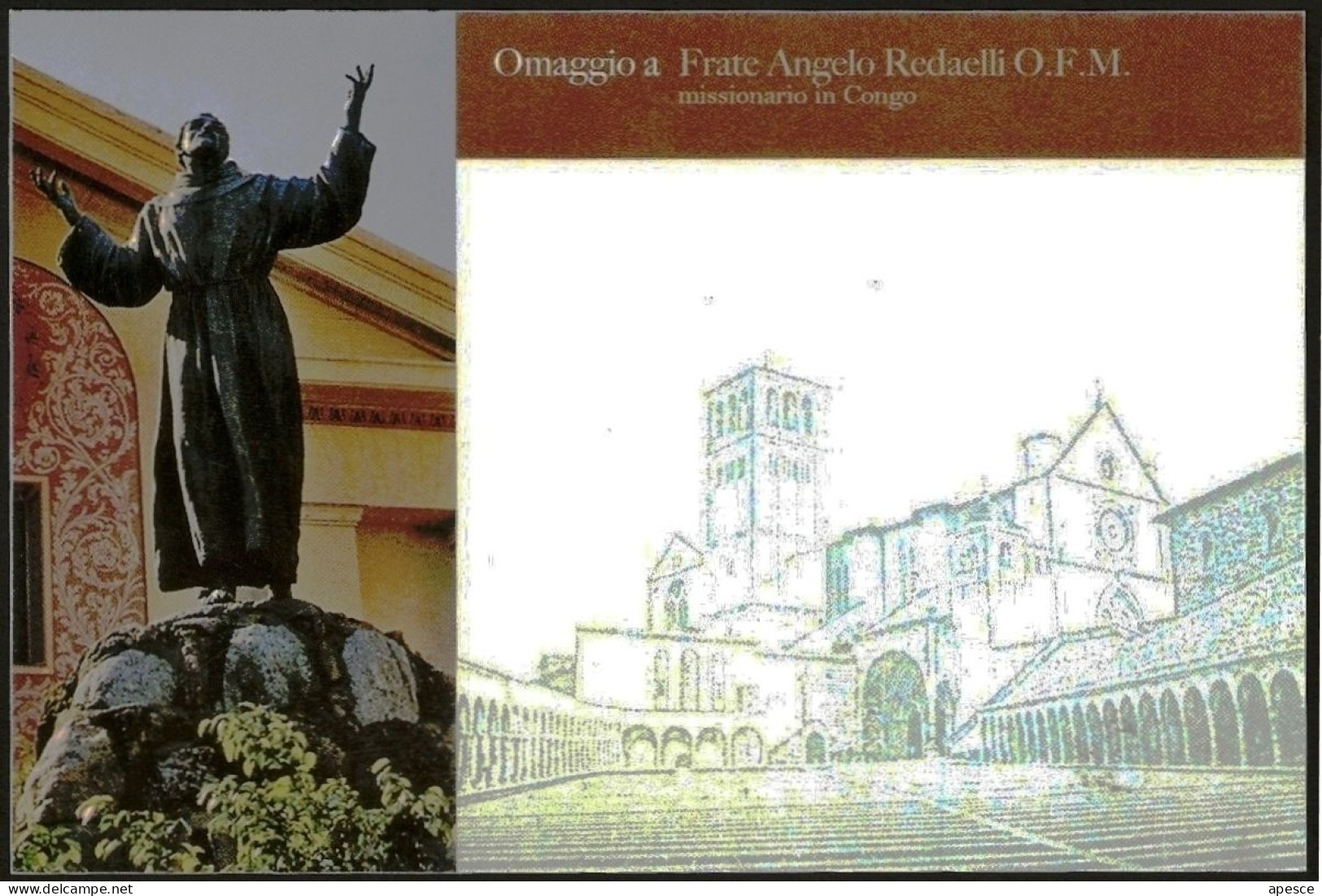 ITALIA OMAGGIO A FRATE ANGELO READELLI O.F.M. MISSIONARIO IN CONGO - ASSOCIAZIONE CULTURALE ANASSILAOS - I - Andere & Zonder Classificatie