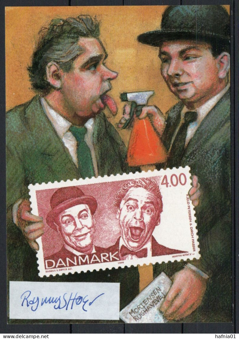 Martin Mörck. Denmark 1999. Danish Revue. Michel 1215. Prestamped Card. - Sonstige & Ohne Zuordnung