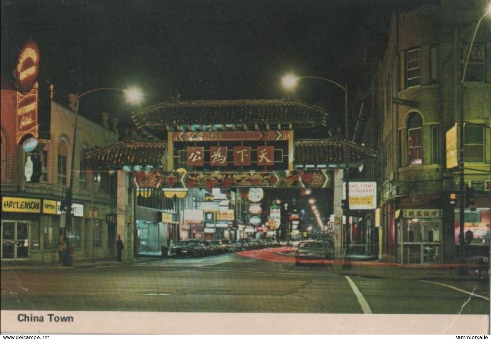43187 - USA - Chicago - China Town, Entrance - 1980 - Chicago