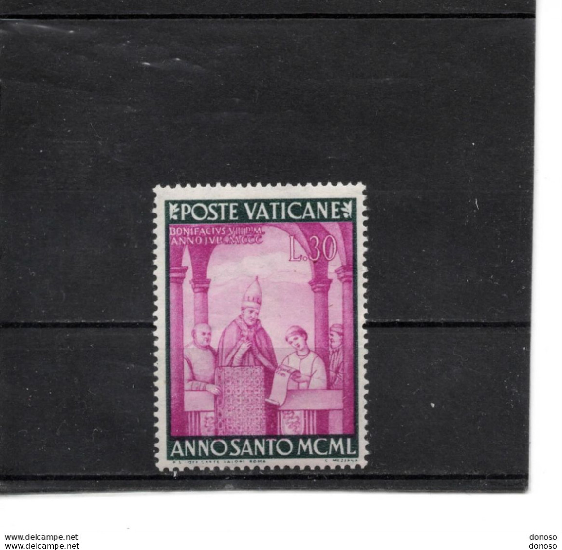 VATICAN 1950 Le Pape Boniface VIII  Yvert 156 NEUF** MNH Cote : 2,70 Euros - Neufs