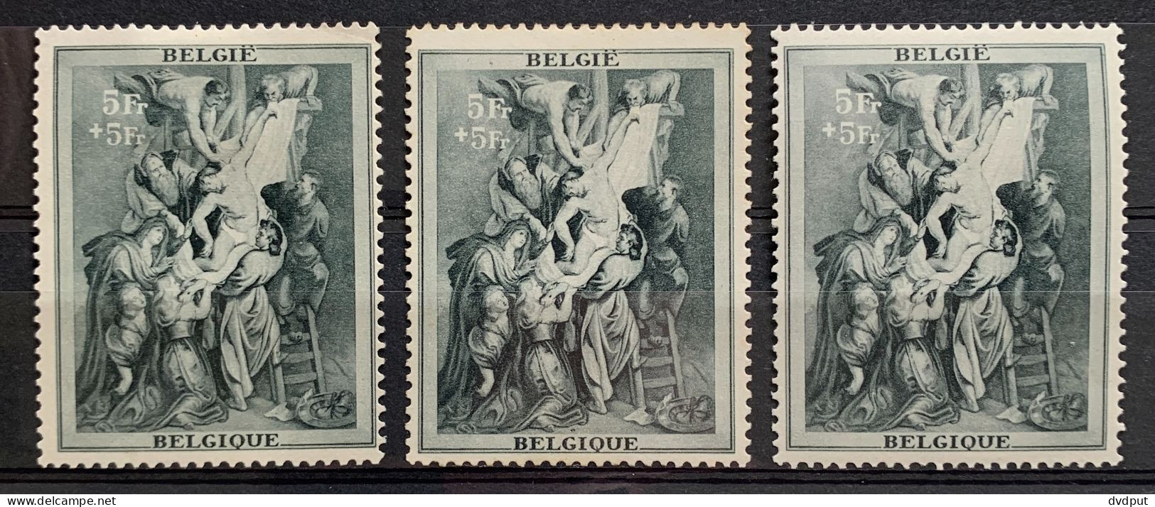 België, 1939, 511-V1/V2/V3, Ongebruikt *, OBP 180€ - 1931-1960