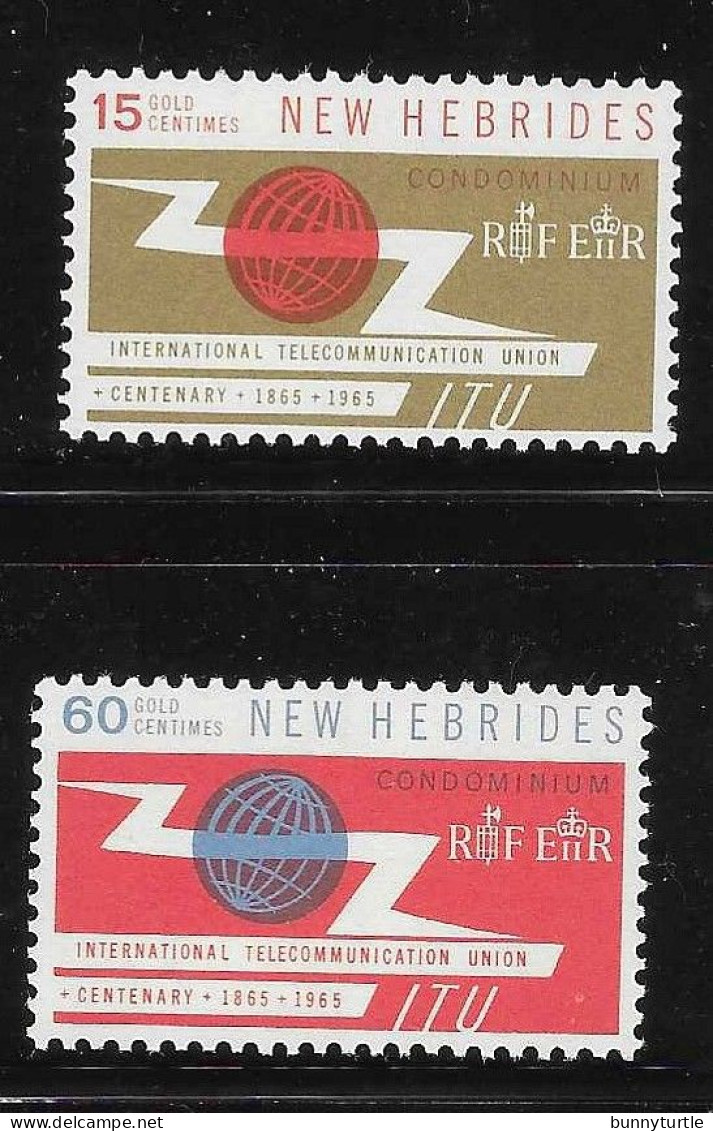 New Hebrides British 1965 ITU Centenary Omnibus MNH - Unused Stamps