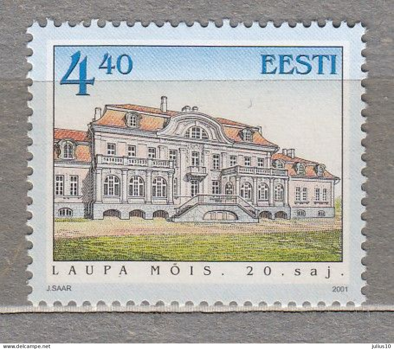 ESTONIA 2001 Architecture MNH(**) Mi 398 # Est355 - Estonie