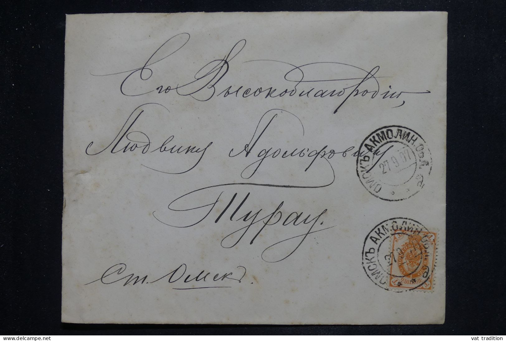 RUSSIE - Enveloppe En 1907 - L 151097 - Lettres & Documents