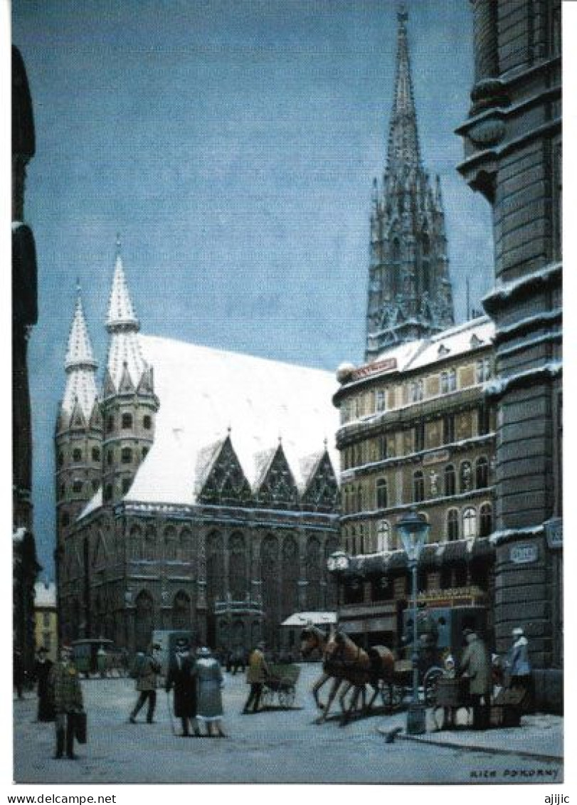 St. Stephen's Cathedral, Vienna. Postcard. - Kerken