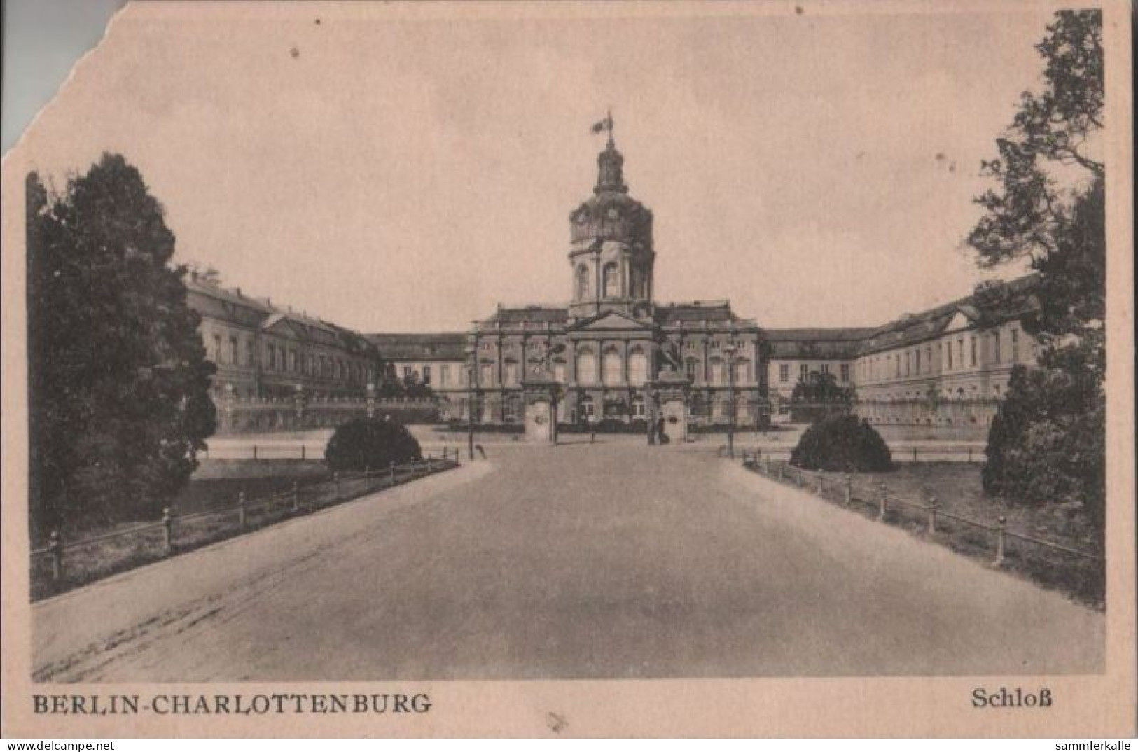 61136 - Berlin, Schloss Charlottenburg - Ca. 1950 - Charlottenburg