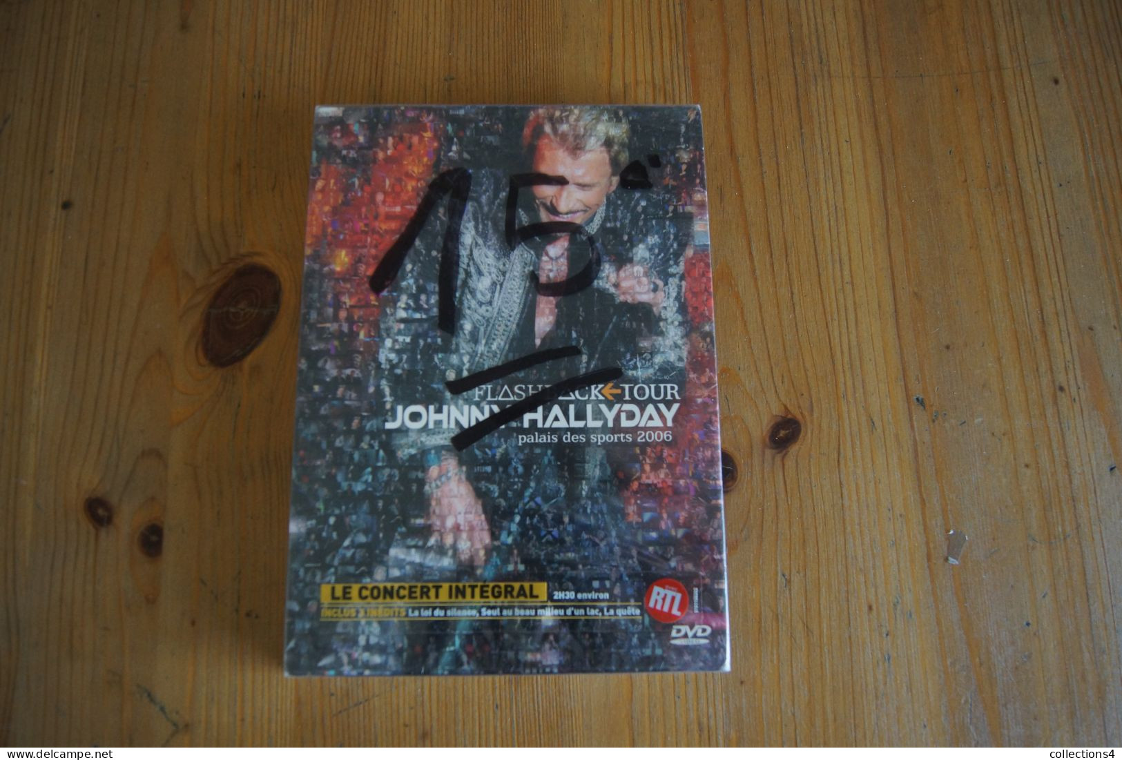 JOHNNY HALLYDAY PALAIS DES SPORTS 2006 DVD NEUF SCELLE CONCERT INTEGRAL - DVD Musicales